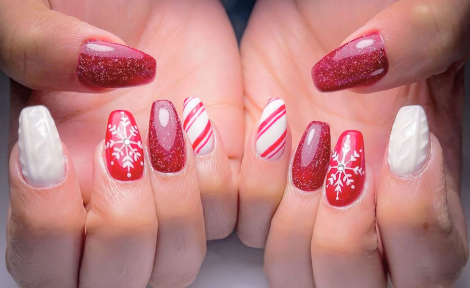nail art ideas for Christmas